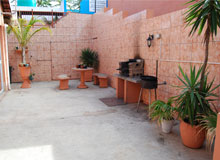 Holiday Chalet Unit 3 - Enclosed private braai / entertainment area